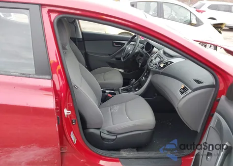 2016 Hyundai Elantra Se from USA, damaged, VIN KMHDH4AE5GU543368